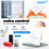 Tuya WiFi 1 Gang Smart Touch Switch Black Color (Latest Edition)